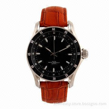 Fashionable Sports Watches with Leather Band